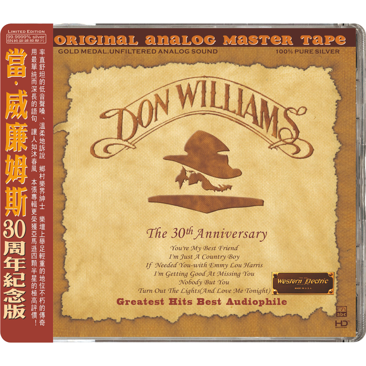 Don Williams—The 30th Anniversary