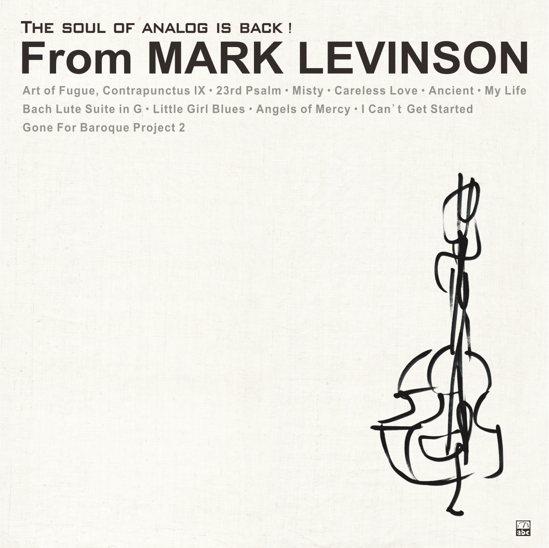 From Mark Levinson