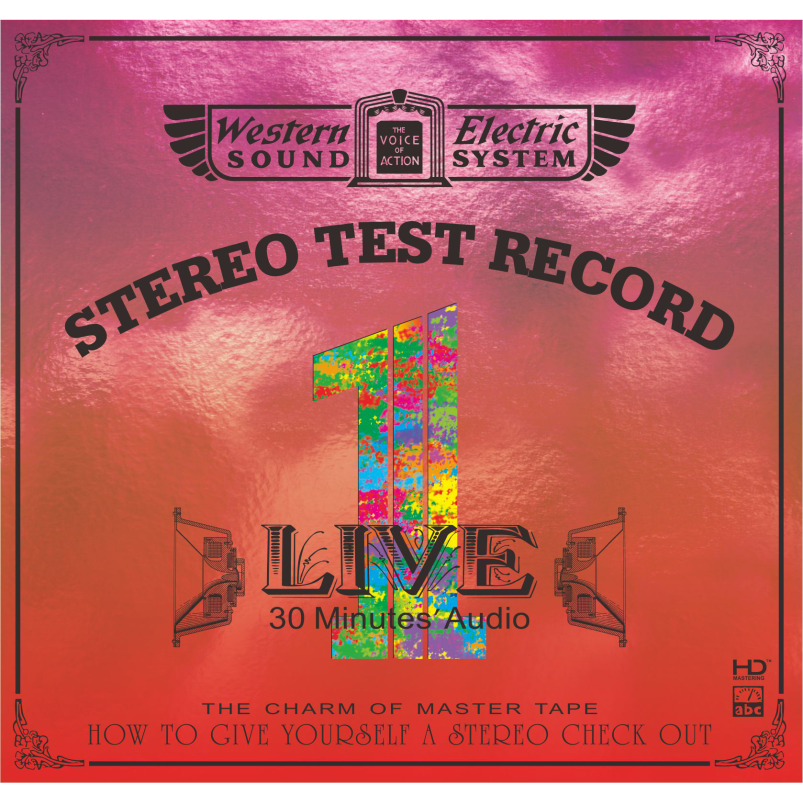 Live 1—30 Minutes’ Audio Test CD