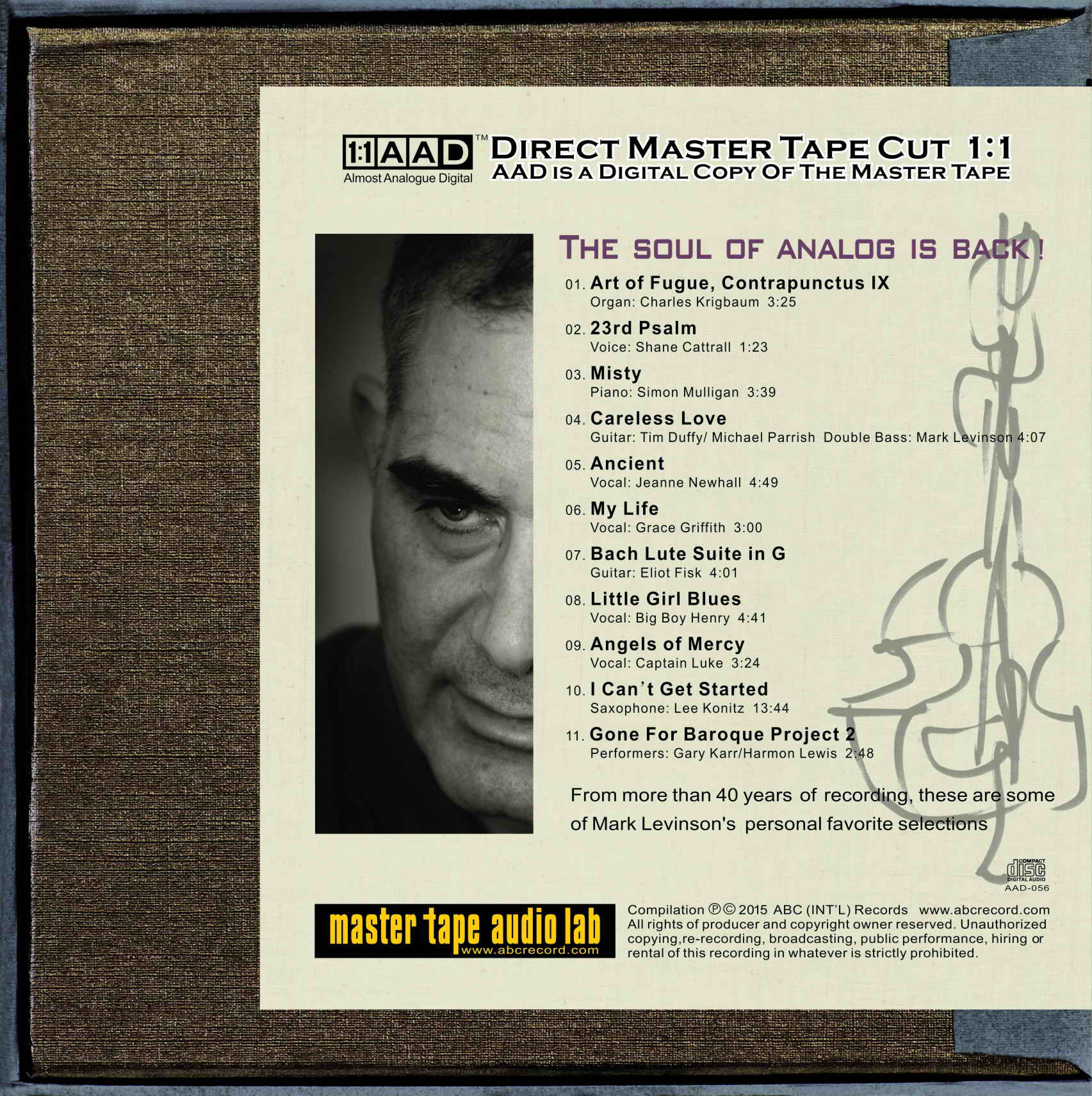 From Mark Levinson