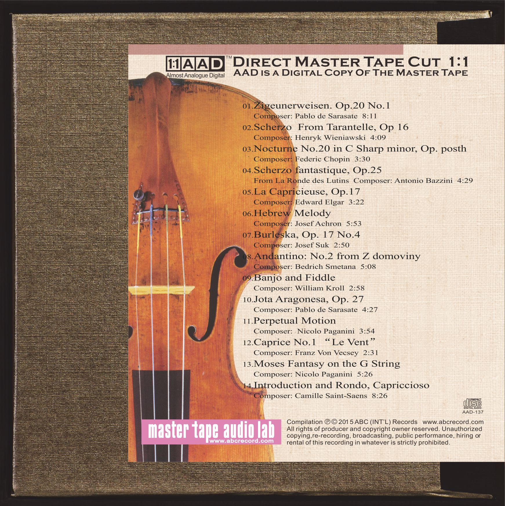 The Orphee of Violin