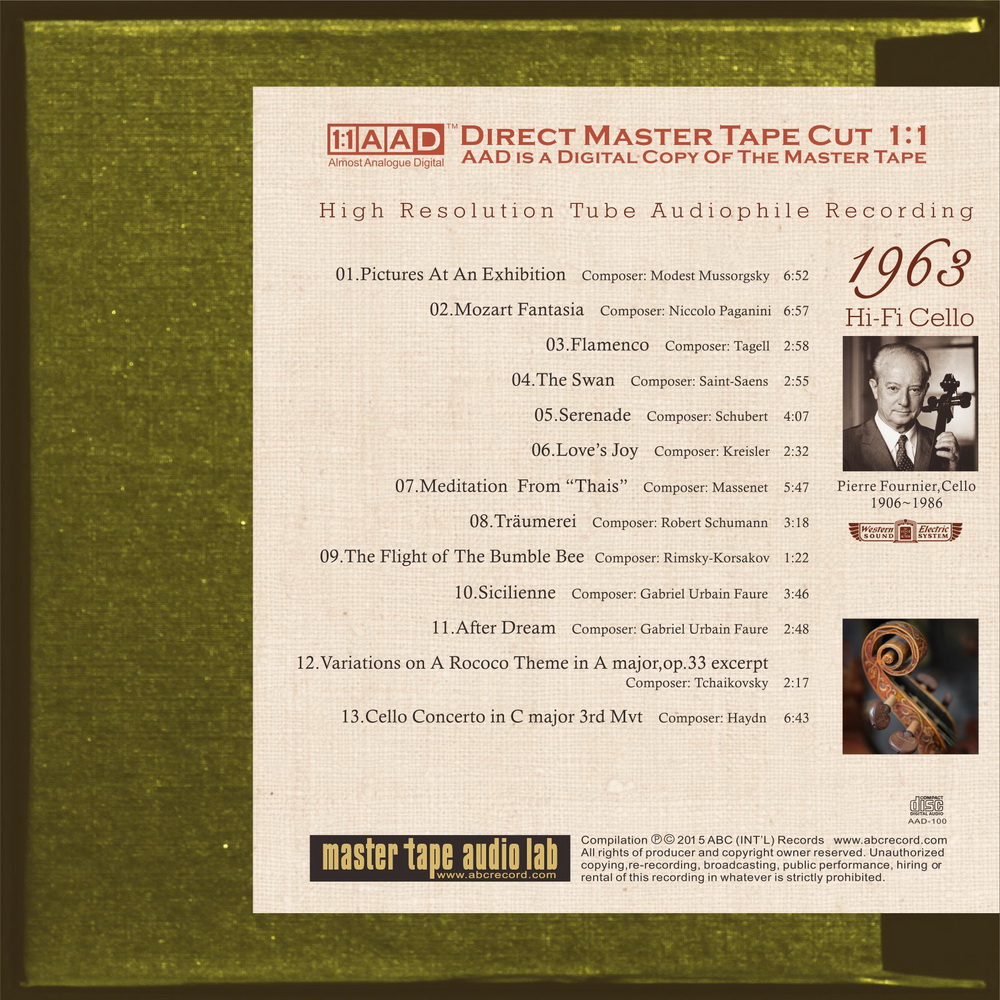 Western Electric  Sound—Hi-Fi Cello