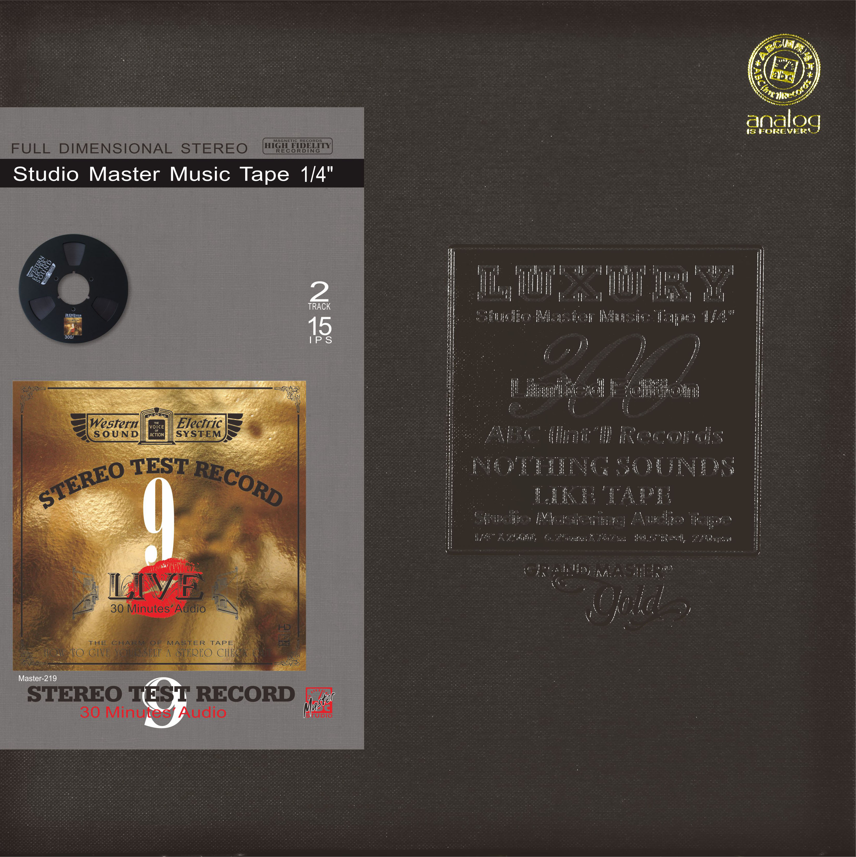 Live 9—30 Minutes’ Audio Test CD