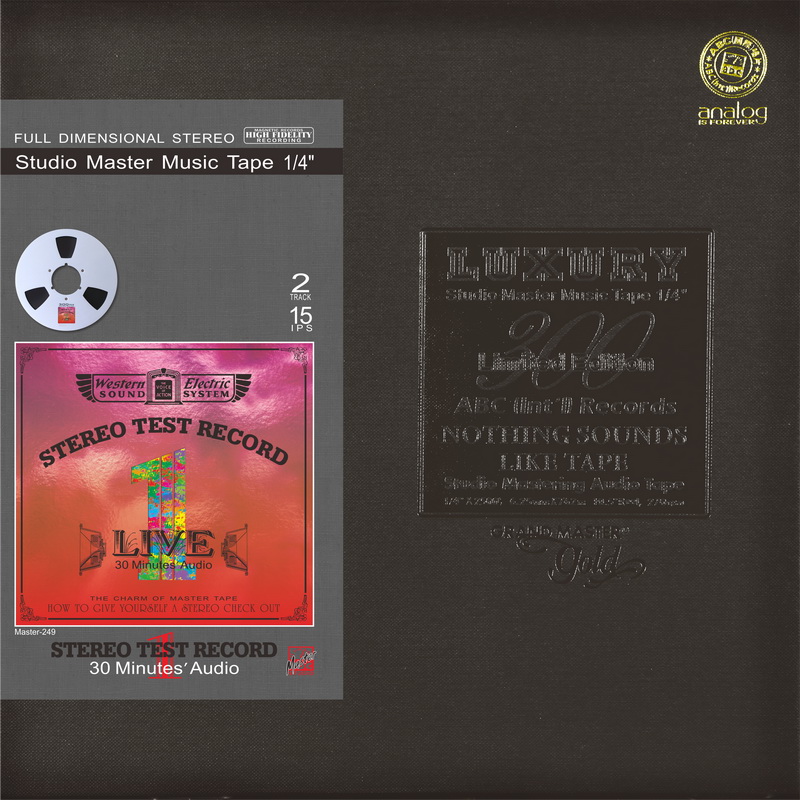 Live 1—30 Minutes’ Audio Test CD
