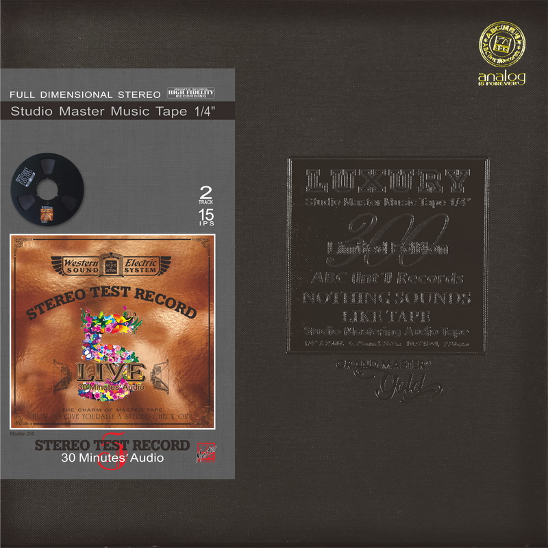 Live 5—30 Minutes’ Audio Test CD