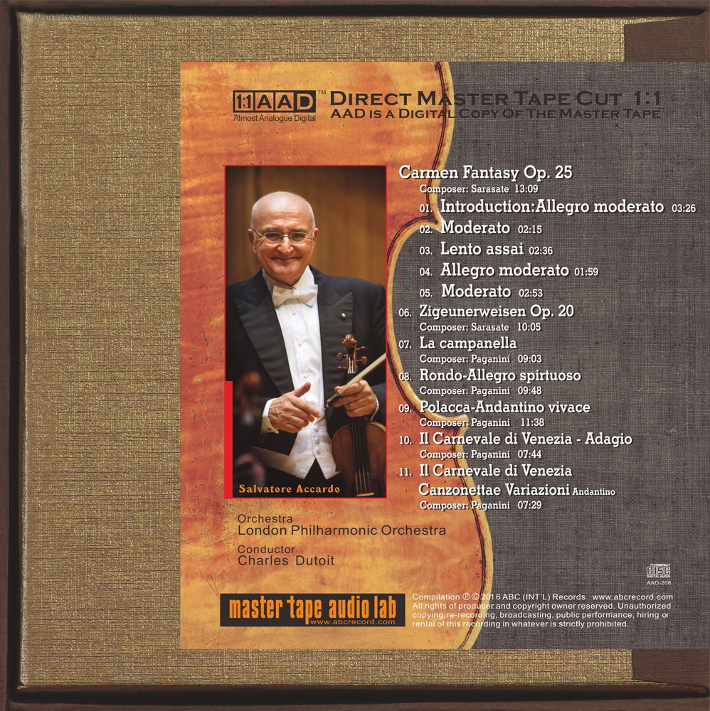Salvatore Accardo—Carmen Fantasie