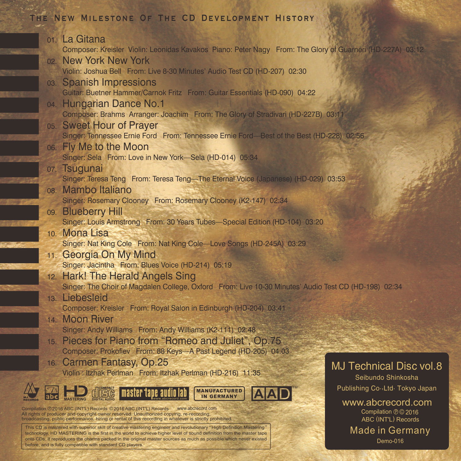 MJ Technical Disc vol.8