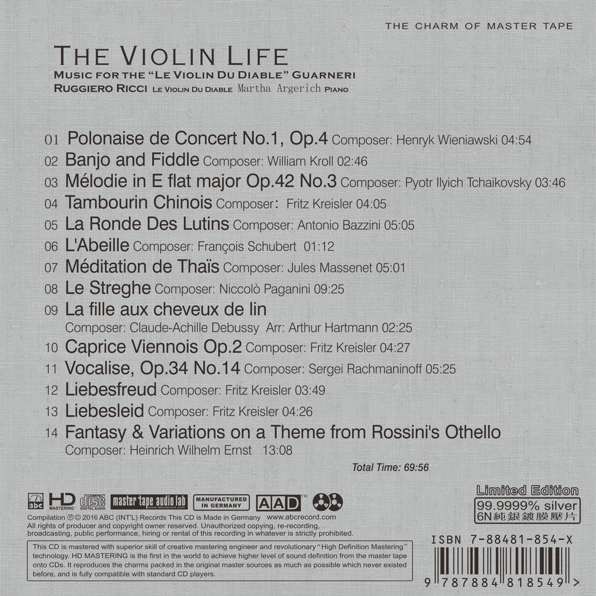 Ruggiero Ricci – A Violin’s Life