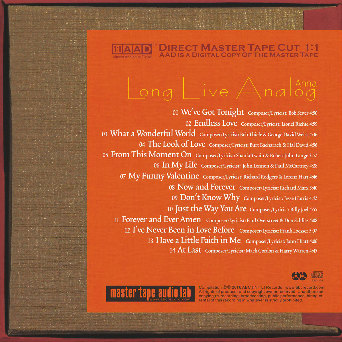 Long Live Analog – Anna: My Funny Valentine
