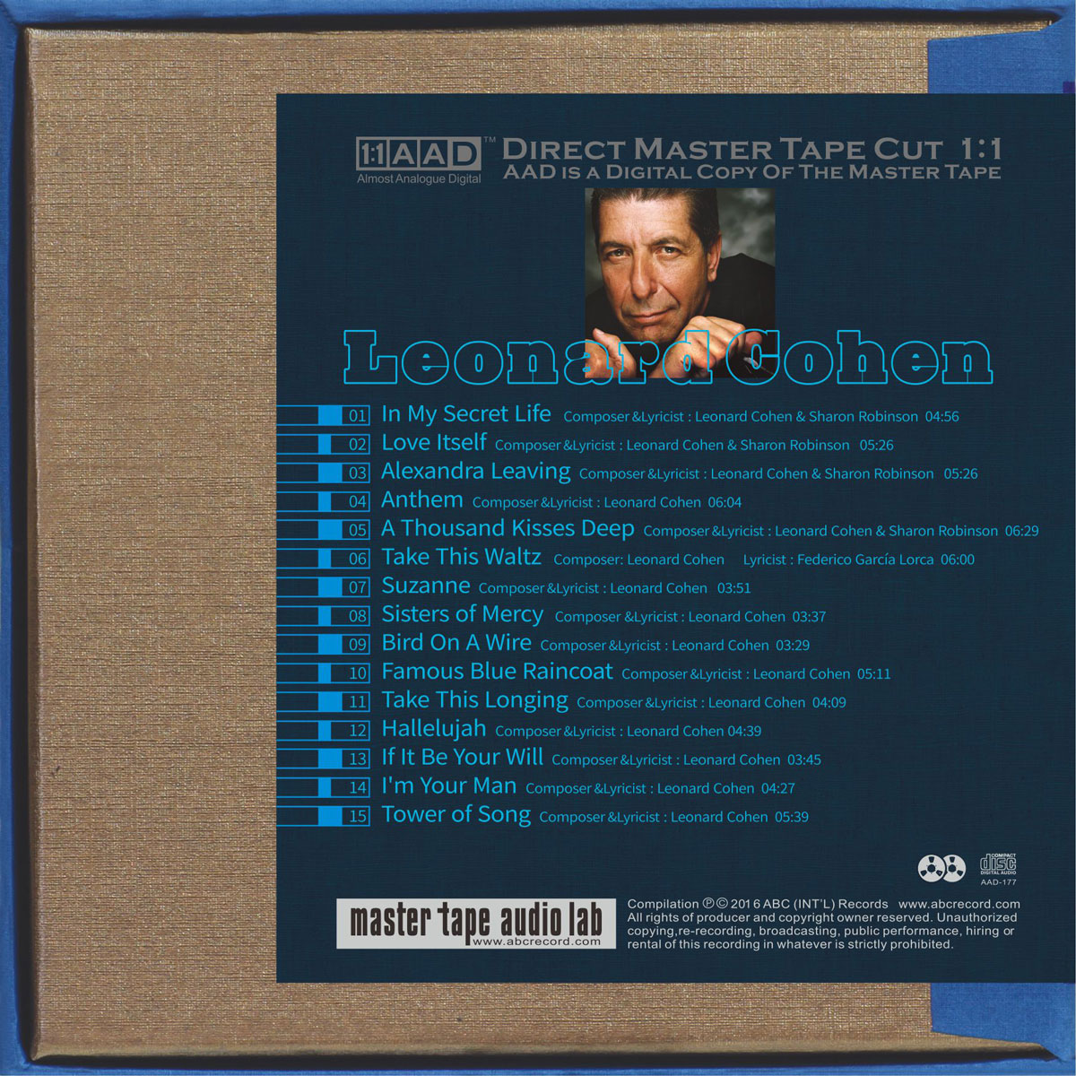 Leonard Cohen – Absolutely Bass Voice