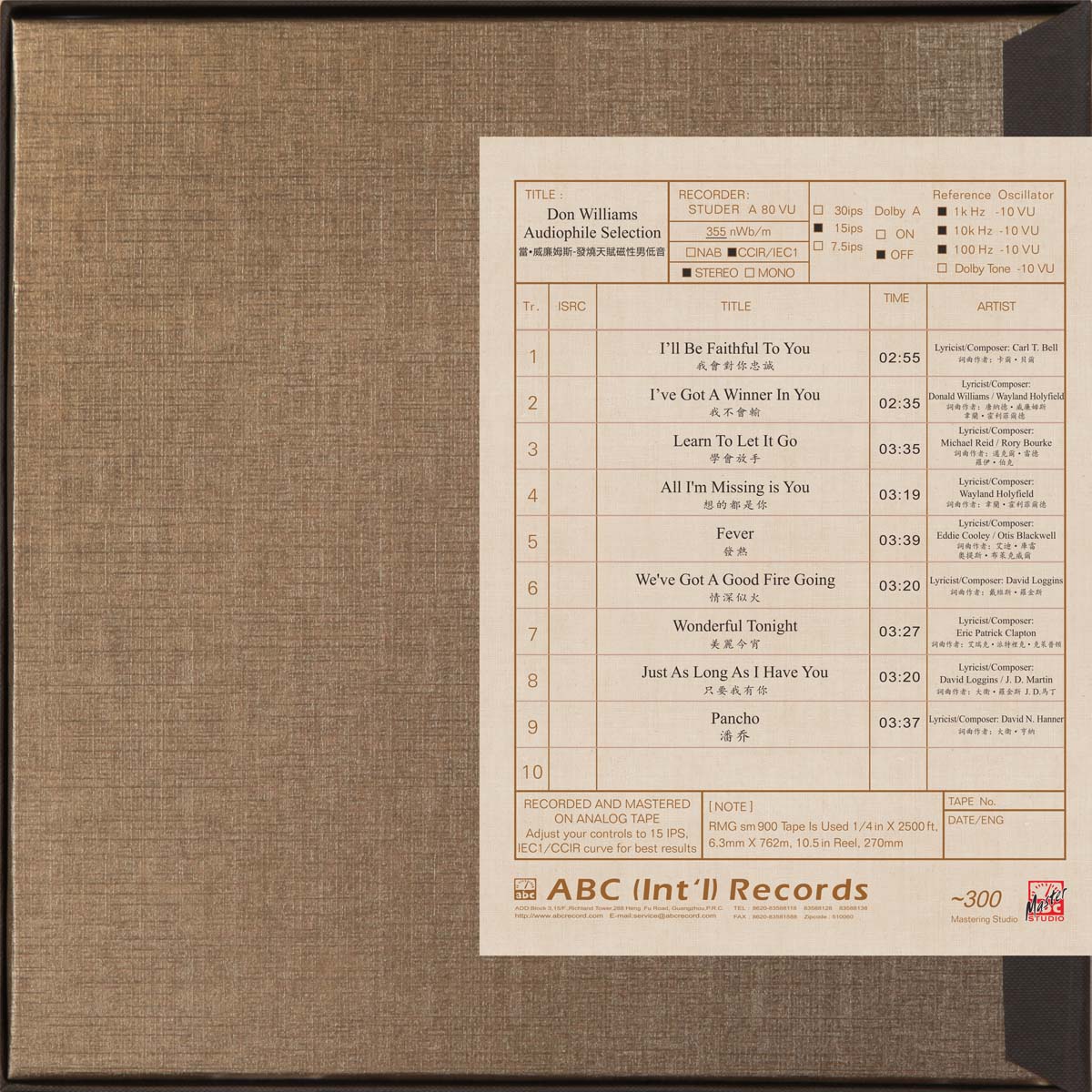 Don Williams – Fever Picks
