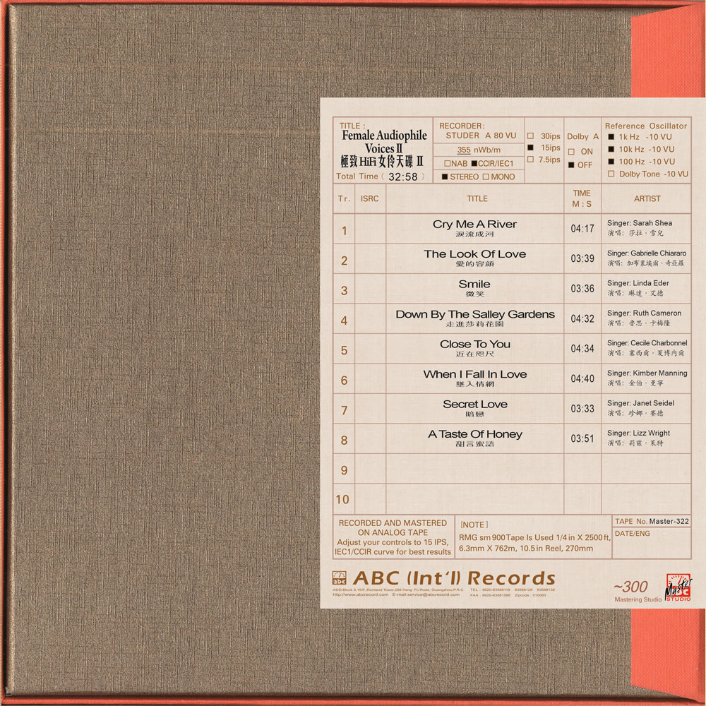 Female Audiophile VoicesⅡ