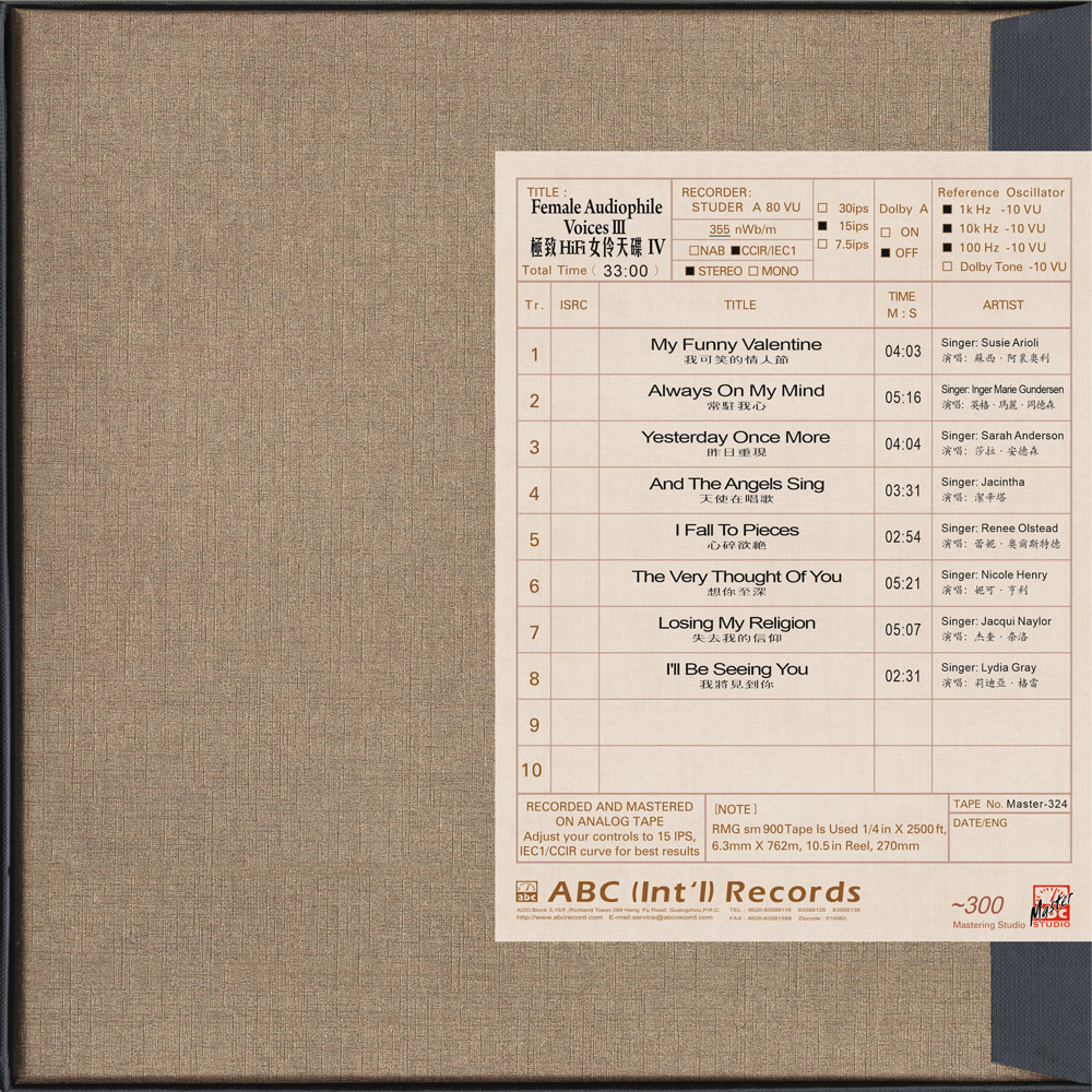 Female Audiophile VoicesⅣ