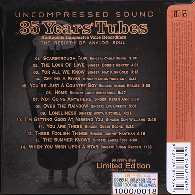 1970-2005 35 Years’ Tubes