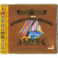 Live 4 STEREO TEST RECORD – 30 Minutes’Audio Test